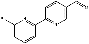6-BROMO-2,2'-BIPYRIDINE-5-CARBOXALDEHYDE Structure