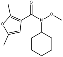 N-Cyclohexyl-N-methoxy-2,5-dimethyl-3-furamid