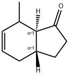 1-Indanone,3a,4,7,7a-tetrahydro-7-methyl-,trans-(7CI) Structure