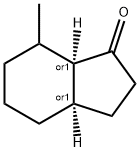 1-Indanone,hexahydro-7-methyl-,cis-(7CI) Struktur