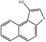 ナフト[2,1-b]チオフェン-1-オール 化学構造式