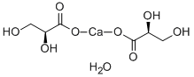 L-(-)-グリセリン酸 ヘミカルシウム塩 一水和物 化学構造式