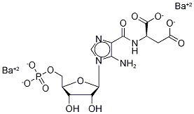 N-Succinyl-5-aMinoiMidazole-4-carboxaMide Ribose 5'-Phosphate DibariuM Salt Structure