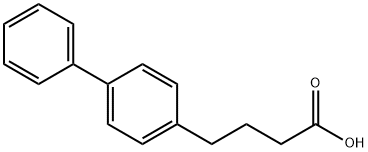 4-(4-联苯)丁酸, 6057-60-9, 结构式