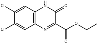 3-氧代-3,4-二氢-2-喹喔啉甲酸乙酯, 60578-70-3, 结构式