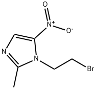 1-(2-BROMO-ETHYL)-2-METHYL-5-NITRO-1H-IMIDAZOLE Structure