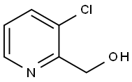 (3-クロロピリジン-2-イル)メタノール 化学構造式