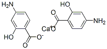 对氨基水杨酸钙,6059-16-1,结构式