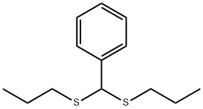 Bis(propylthio)methylbenzene Structure