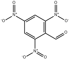 2,4,6-トリニトロベンズアルデヒド 化学構造式