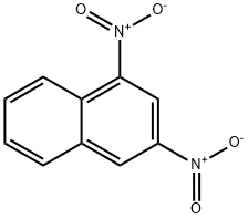 1,3-ジニトロナフタレン 化学構造式