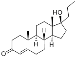 托普雄酮 结构式