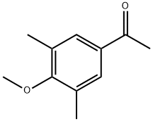 1-(4-メトキシ-3,5-ジメチルフェニル)エタノン 化学構造式