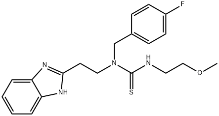 606090-45-3 Thiourea, N-[2-(1H-benzimidazol-2-yl)ethyl]-N-[(4-fluorophenyl)methyl]-N-(2-methoxyethyl)- (9CI)