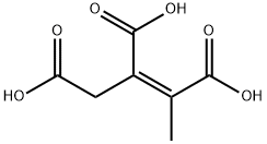 (Z)-but-2-ene-1,2,3-tricarboxylic acid Structure