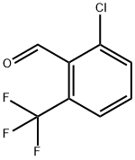 2-氯-6-(三氟甲基)苯甲醛, 60611-22-5, 结构式