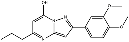 Pyrazolo[1,5-a]pyrimidin-7-ol, 2-(3,4-dimethoxyphenyl)-5-propyl- (9CI)|