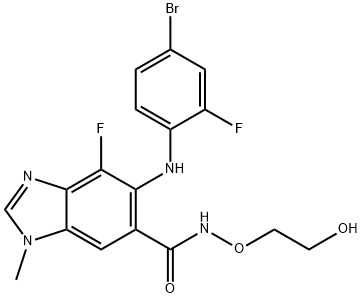 Binimetinib Struktur