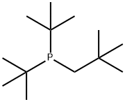 ビス(1,1-ジメチルエチル)(2,2-ジメチルプロピル)ホスフィン 化学構造式