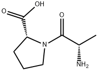1-L-alanyl-D-proline Struktur