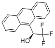 (S)-(+)-2,2,2-トリフルオロ-1-(9-アントリル)エタノール 化学構造式