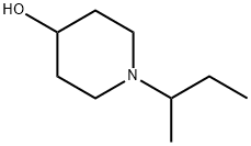 1-仲丁基-4-羟基哌啶 结构式