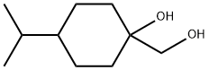 Cyclohexanemethanol, 1-hydroxy-4-(1-methylethyl)- (9CI) Struktur