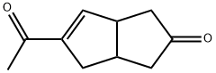 2(1H)-Pentalenone, 5-acetyl-3,3a,4,6a-tetrahydro- (9CI) Structure