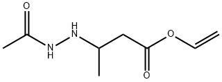 Butanoic  acid,  3-(2-acetylhydrazino)-,  ethenyl  ester  (9CI)|