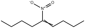 5-ニトロ-4-ノネン 化学構造式
