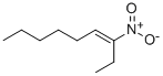 3-ニトロ-3-ノネン 化学構造式