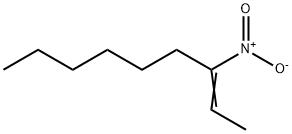 3-ニトロ-2-ノネン 化学構造式