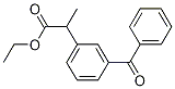 Benzeneacetic acid, 3-benzoyl-a-Methyl-, ethyl ester 化学構造式