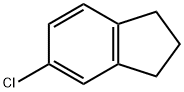 6-クロロ-2,3-ジヒドロ-1H-インデン 化学構造式