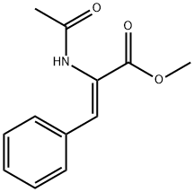 (Z)-Methyl 2-acetylamino-3-phenylacrylate Structure