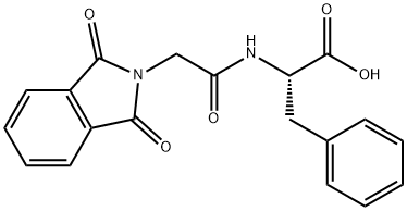 N-[(1,3-dihydro-1,3-dioxo-2H-isoindol-2-yl)acetyl]-3-phenyl-DL-alanine Structure