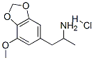 3-METHOXY-4,5-METHYLENEDIOXYAMPHETAMINE HYDROCHLORIDE Structure