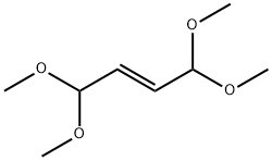 反-1,1,4,4-四甲氧基-2-丁烯 结构式