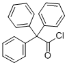 Triphenylacetyl chloride Struktur