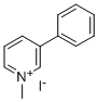 1-Methyl-3-phenylpyridiniumiodide Structure