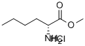 D-ノルロイシンメチルエステル塩酸塩 化学構造式