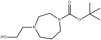1-Boc-4-(2-hydroxyethyl)hoMopiperazine, 95% Struktur