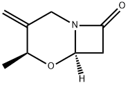 5-Oxa-1-azabicyclo[4.2.0]octan-8-one,4-methyl-3-methylene-,(4S,6R)-(9CI) Struktur