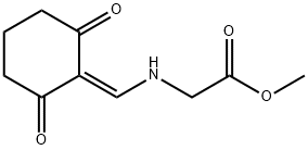 Glycine, N-[(2,6-dioxocyclohexylidene)methyl]-, methyl ester (9CI) Struktur