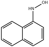 N-ヒドロキシ-1-ナフタレンアミン 化学構造式