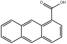 1-ANTHRACENECARBOXYLIC ACID Structure