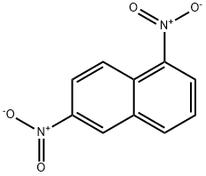 1,6-ジニトロナフタレン 化学構造式