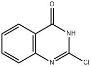 2-CHLORO-4-HYDROXYQUINAZOLINE 化学構造式