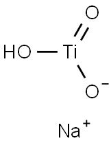 Monosodium titanate Structure