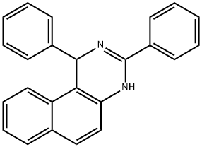 1,3-Diphenyl-1,2-dihydrobenzo[f]quinazoline Structure